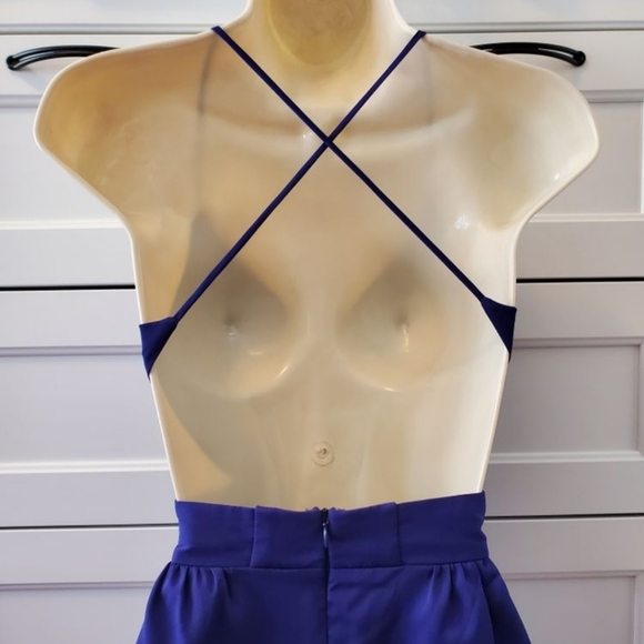 Tobi Royal Blue Maxi-Dress Evening Gown - Picture 5 of 9